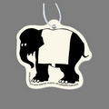 Paper Air Freshener Tag W/ Tab - Circus Elephant